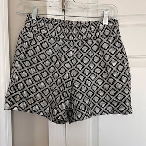 j. crew patterned shorts